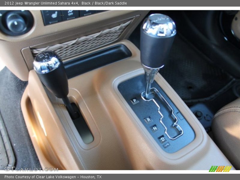 Black / Black/Dark Saddle 2012 Jeep Wrangler Unlimited Sahara 4x4