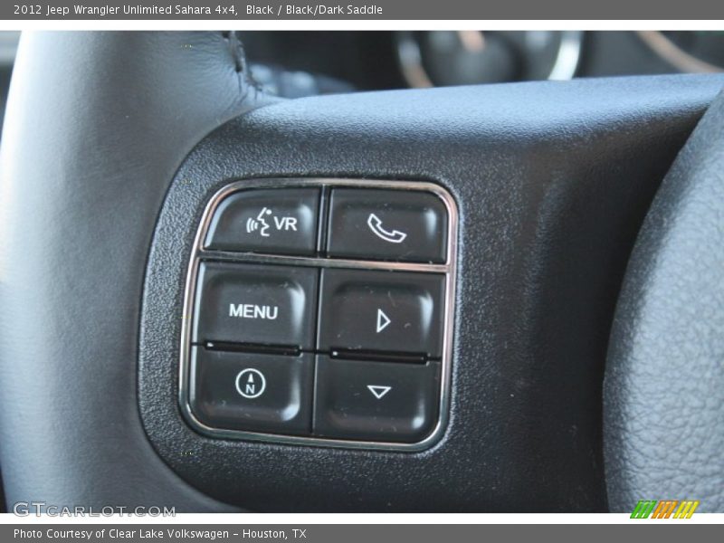 Black / Black/Dark Saddle 2012 Jeep Wrangler Unlimited Sahara 4x4