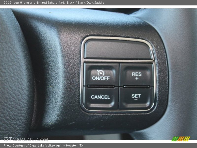 Black / Black/Dark Saddle 2012 Jeep Wrangler Unlimited Sahara 4x4