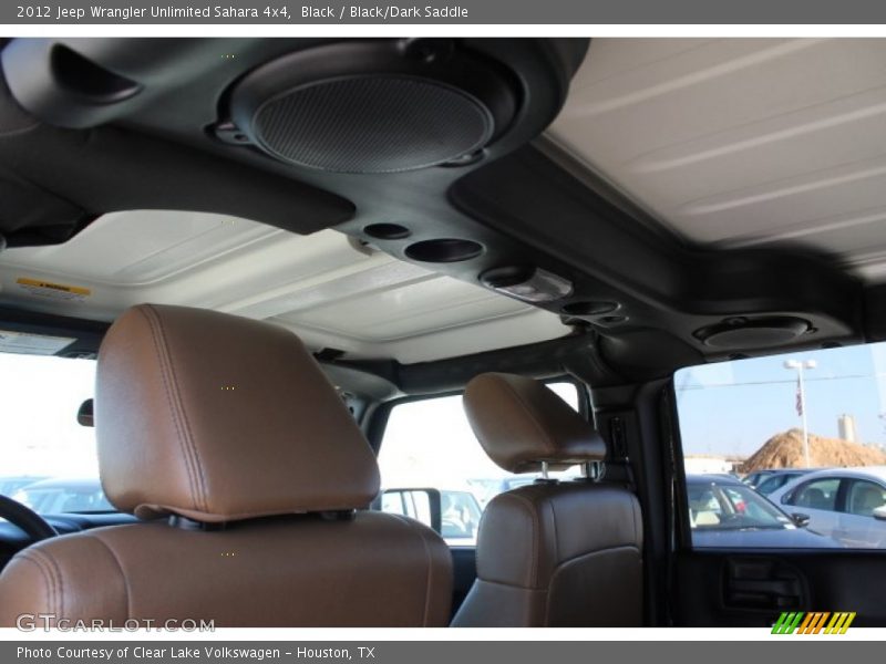 Black / Black/Dark Saddle 2012 Jeep Wrangler Unlimited Sahara 4x4