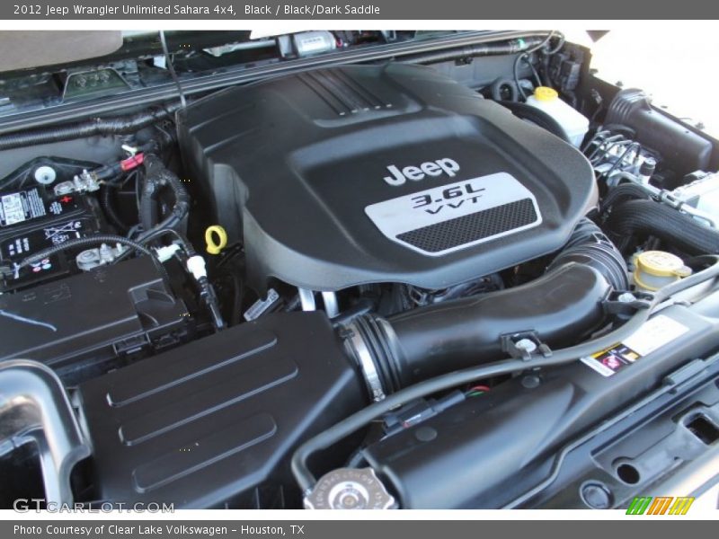 Black / Black/Dark Saddle 2012 Jeep Wrangler Unlimited Sahara 4x4