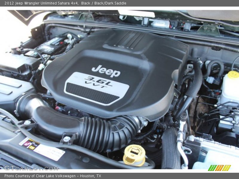 Black / Black/Dark Saddle 2012 Jeep Wrangler Unlimited Sahara 4x4