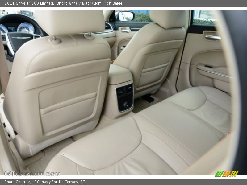 Bright White / Black/Light Frost Beige 2011 Chrysler 300 Limited