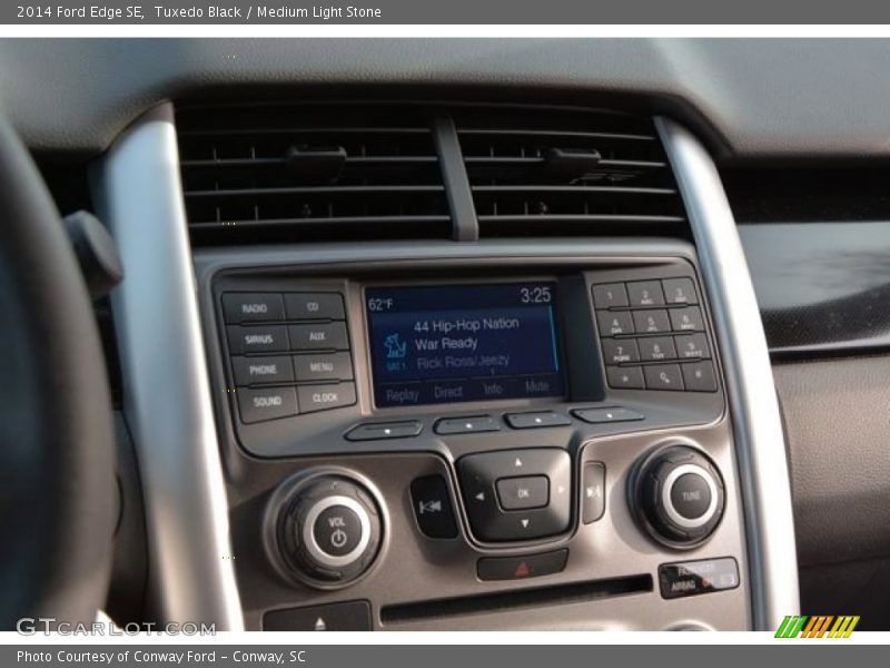 Tuxedo Black / Medium Light Stone 2014 Ford Edge SE