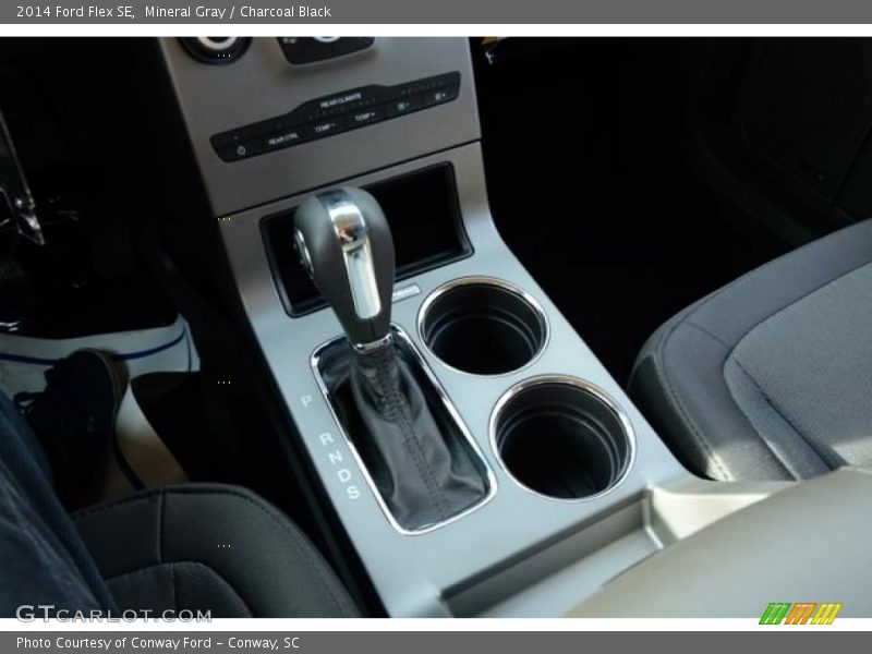 Mineral Gray / Charcoal Black 2014 Ford Flex SE