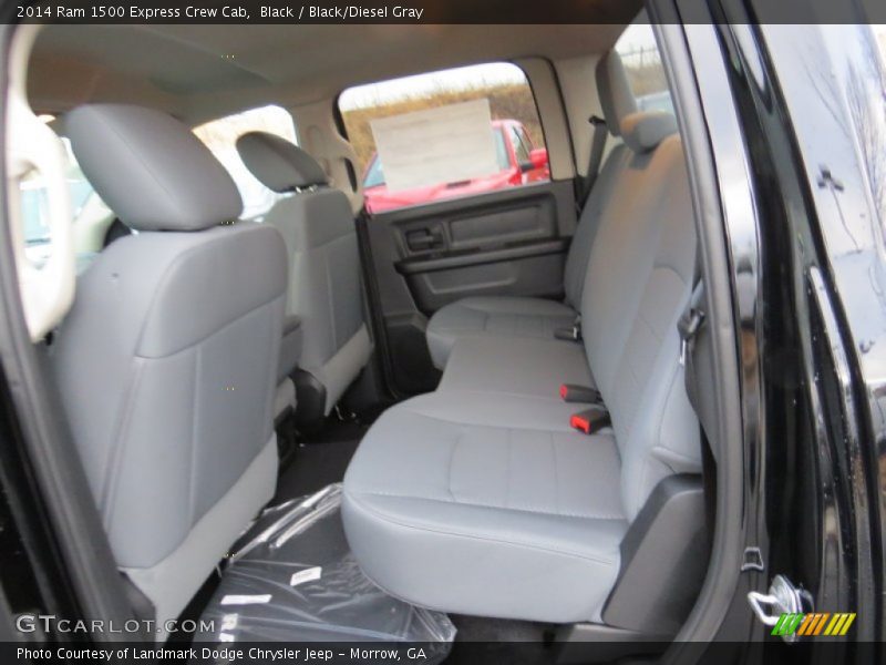 Black / Black/Diesel Gray 2014 Ram 1500 Express Crew Cab