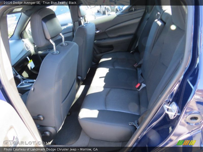 True Blue Pearl / Black 2014 Dodge Avenger SE
