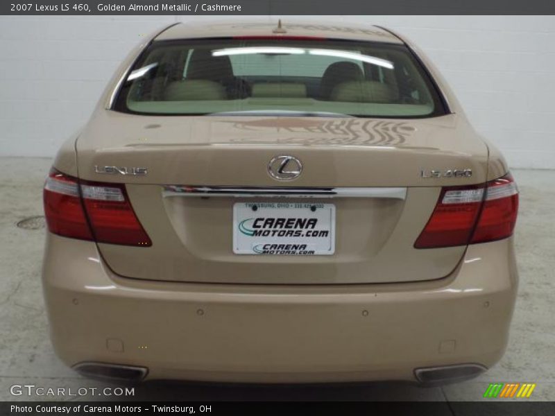 Golden Almond Metallic / Cashmere 2007 Lexus LS 460