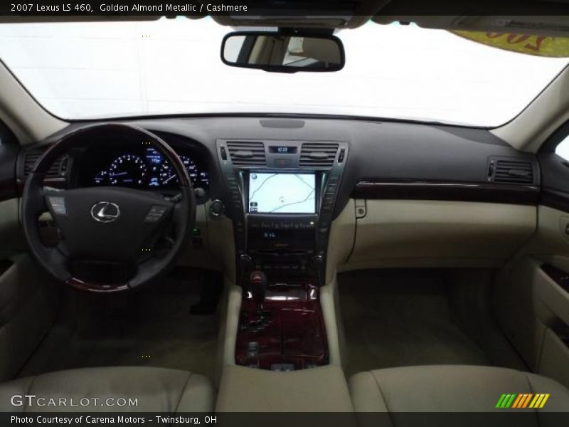 Golden Almond Metallic / Cashmere 2007 Lexus LS 460