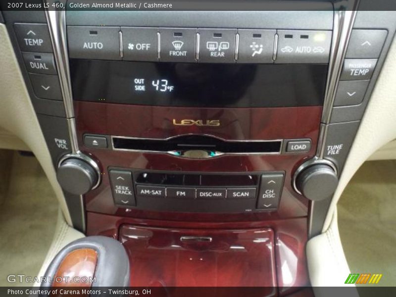 Golden Almond Metallic / Cashmere 2007 Lexus LS 460