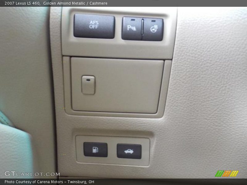 Golden Almond Metallic / Cashmere 2007 Lexus LS 460