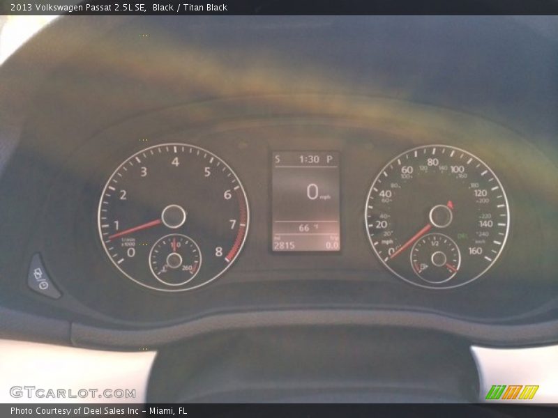 Black / Titan Black 2013 Volkswagen Passat 2.5L SE