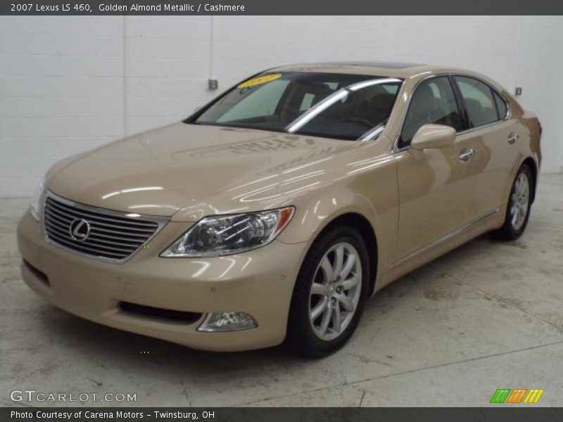 Golden Almond Metallic / Cashmere 2007 Lexus LS 460