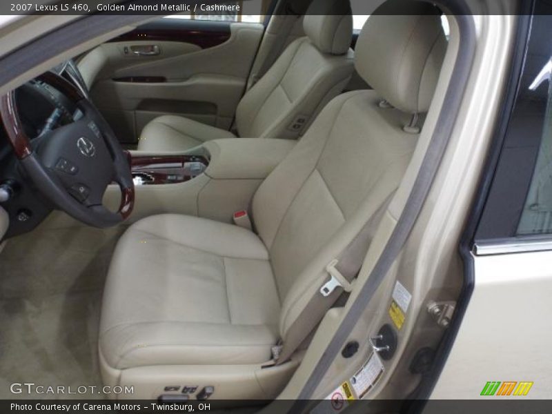 Golden Almond Metallic / Cashmere 2007 Lexus LS 460