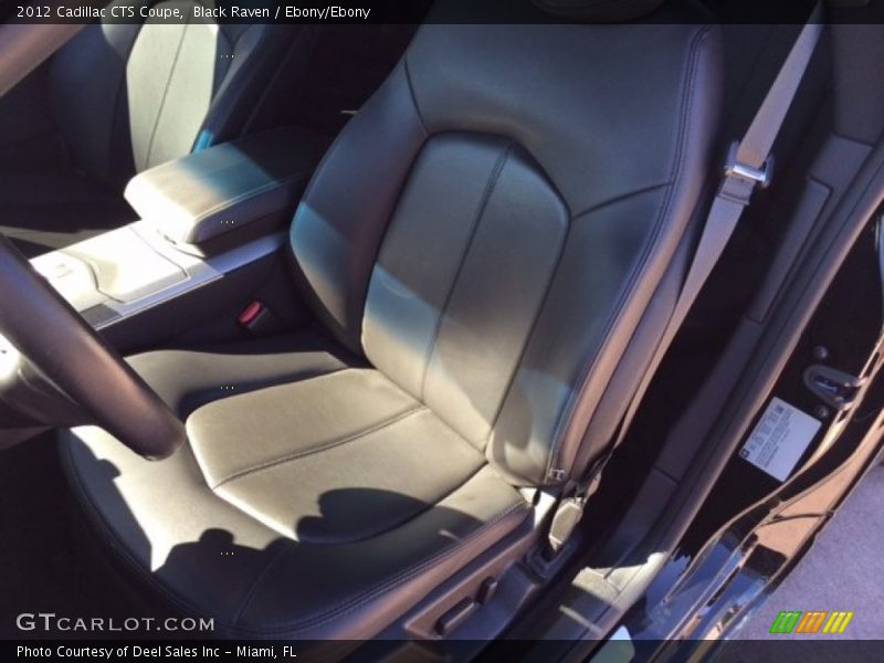 Black Raven / Ebony/Ebony 2012 Cadillac CTS Coupe