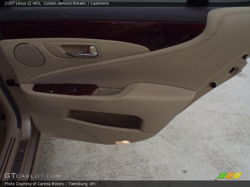 Golden Almond Metallic / Cashmere 2007 Lexus LS 460