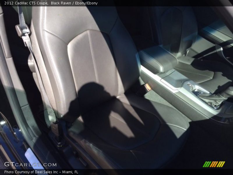 Black Raven / Ebony/Ebony 2012 Cadillac CTS Coupe