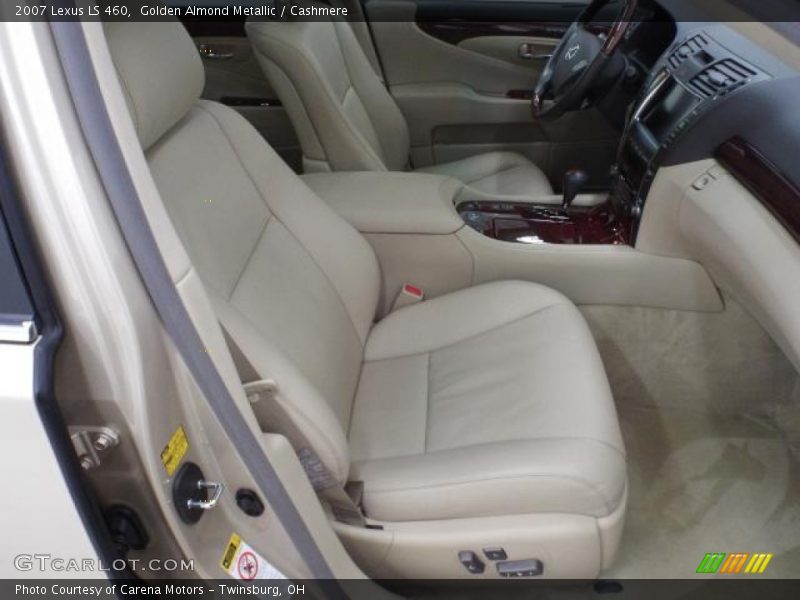 Golden Almond Metallic / Cashmere 2007 Lexus LS 460