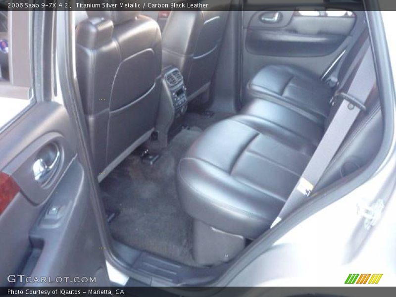 Titanium Silver Metallic / Carbon Black Leather 2006 Saab 9-7X 4.2i