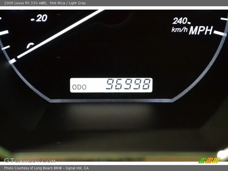 Flint Mica / Light Gray 2006 Lexus RX 330 AWD