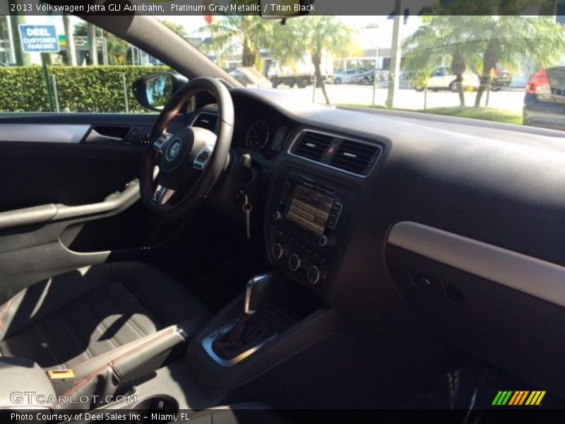 Platinum Gray Metallic / Titan Black 2013 Volkswagen Jetta GLI Autobahn