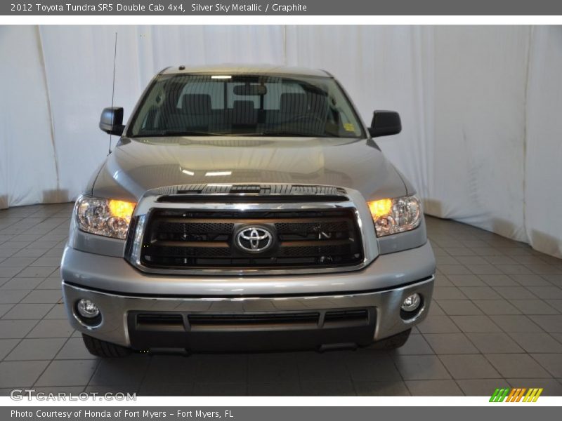 Silver Sky Metallic / Graphite 2012 Toyota Tundra SR5 Double Cab 4x4