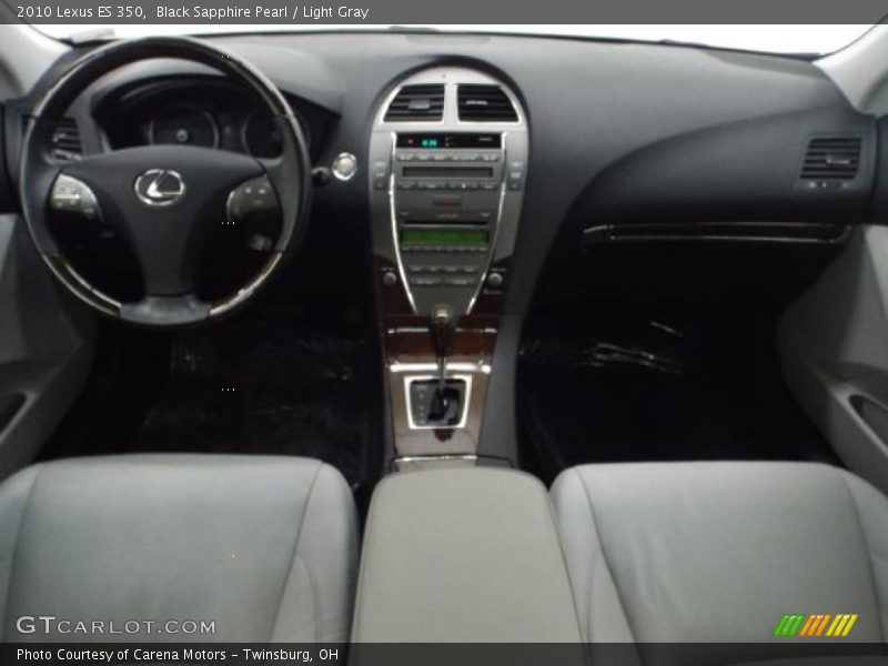 Dashboard of 2010 ES 350