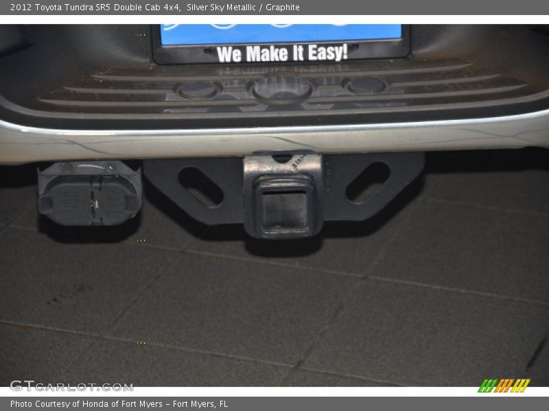 Silver Sky Metallic / Graphite 2012 Toyota Tundra SR5 Double Cab 4x4
