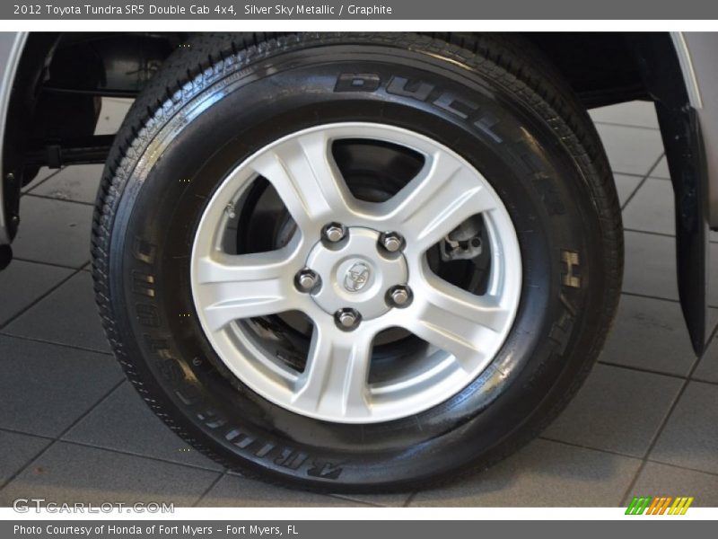 Silver Sky Metallic / Graphite 2012 Toyota Tundra SR5 Double Cab 4x4