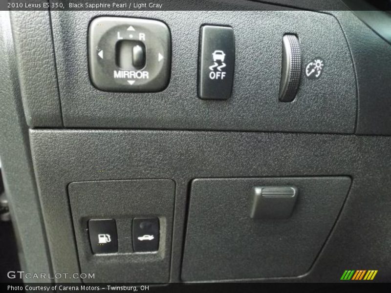 Controls of 2010 ES 350