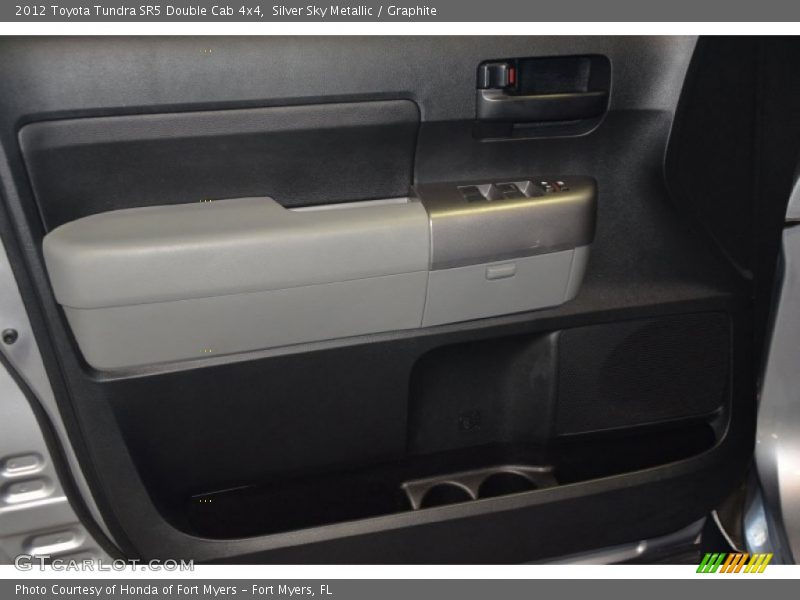 Silver Sky Metallic / Graphite 2012 Toyota Tundra SR5 Double Cab 4x4