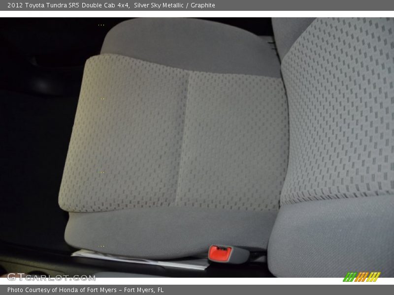 Silver Sky Metallic / Graphite 2012 Toyota Tundra SR5 Double Cab 4x4