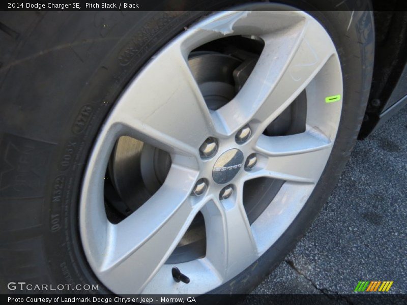 Pitch Black / Black 2014 Dodge Charger SE