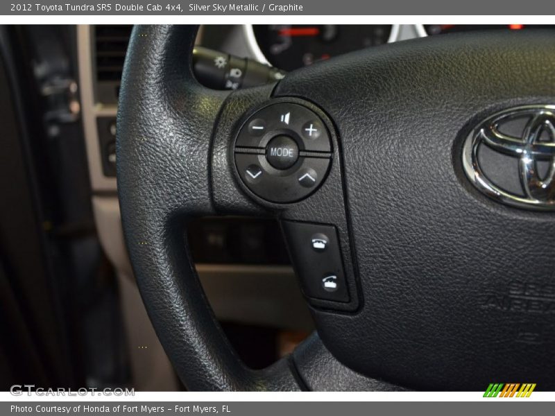 Silver Sky Metallic / Graphite 2012 Toyota Tundra SR5 Double Cab 4x4