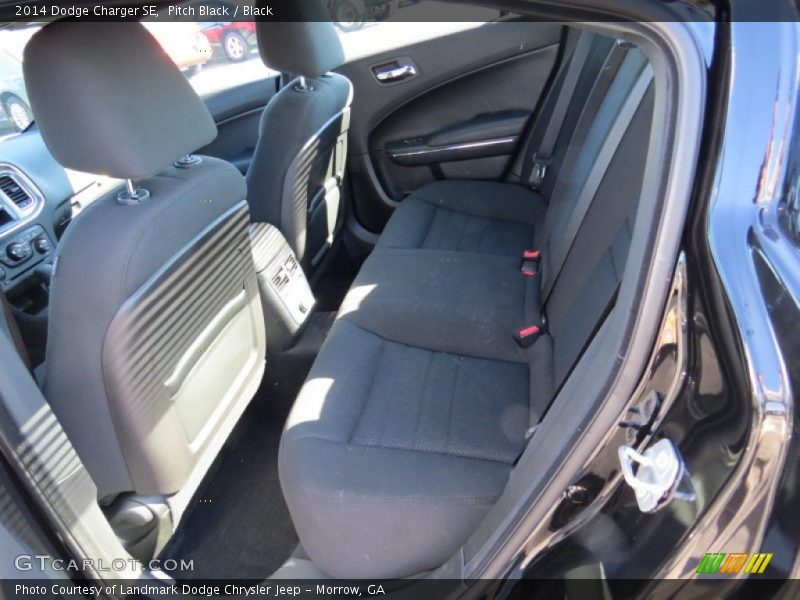 Pitch Black / Black 2014 Dodge Charger SE