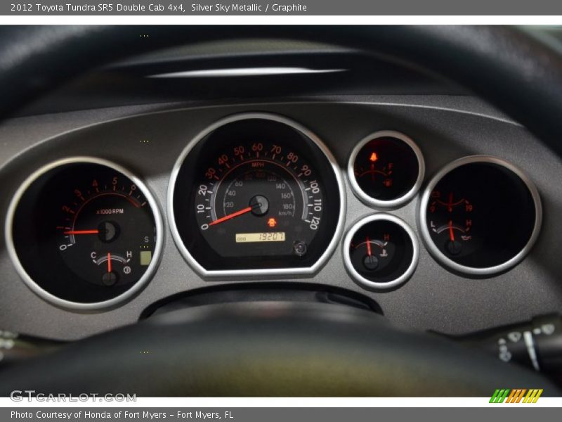 Silver Sky Metallic / Graphite 2012 Toyota Tundra SR5 Double Cab 4x4