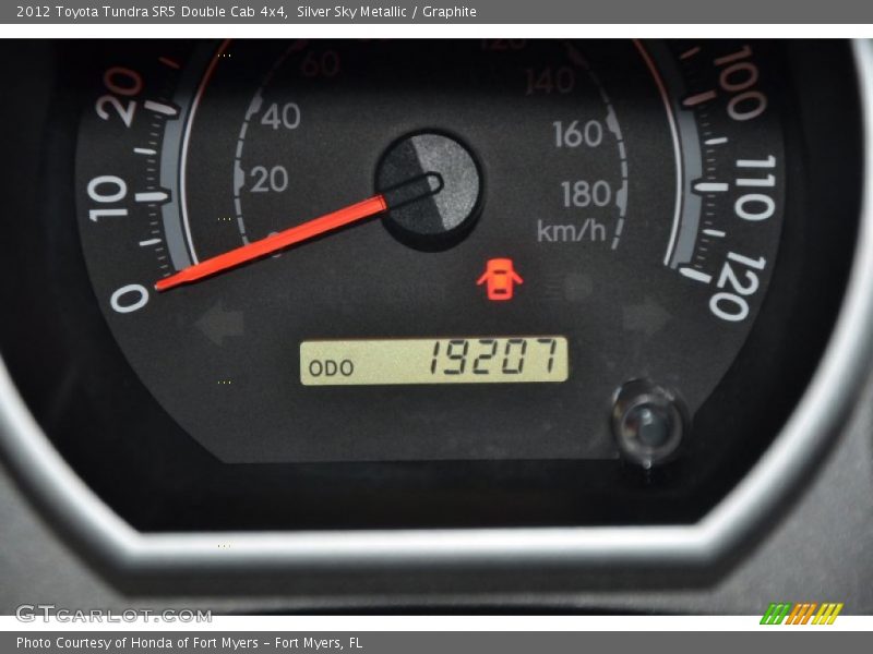 Silver Sky Metallic / Graphite 2012 Toyota Tundra SR5 Double Cab 4x4