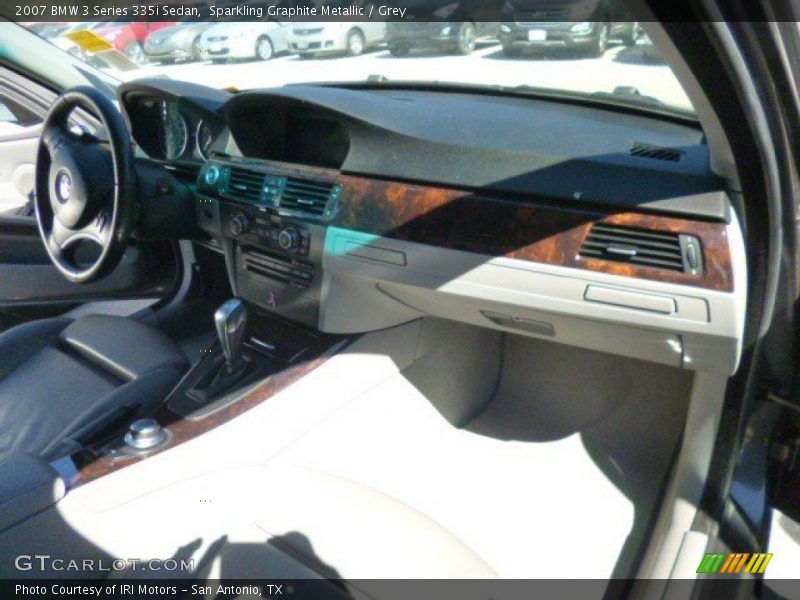 Sparkling Graphite Metallic / Grey 2007 BMW 3 Series 335i Sedan