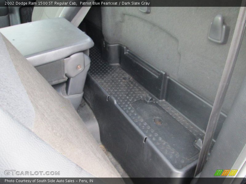 Patriot Blue Pearlcoat / Dark Slate Gray 2002 Dodge Ram 1500 ST Regular Cab