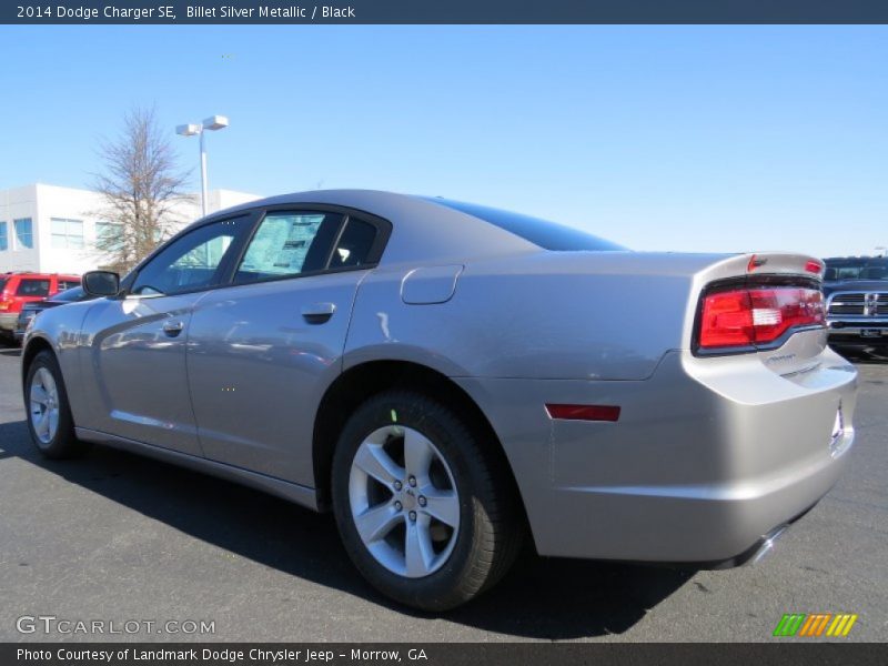 Billet Silver Metallic / Black 2014 Dodge Charger SE