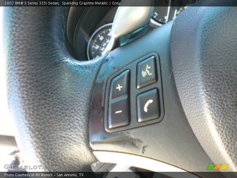 Sparkling Graphite Metallic / Grey 2007 BMW 3 Series 335i Sedan