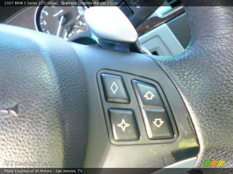 Sparkling Graphite Metallic / Grey 2007 BMW 3 Series 335i Sedan