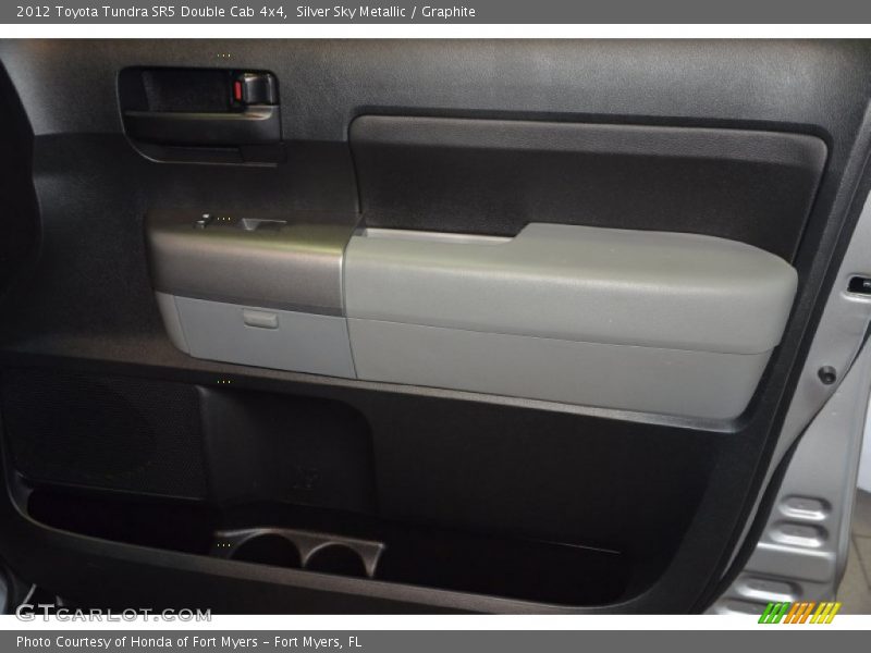 Silver Sky Metallic / Graphite 2012 Toyota Tundra SR5 Double Cab 4x4
