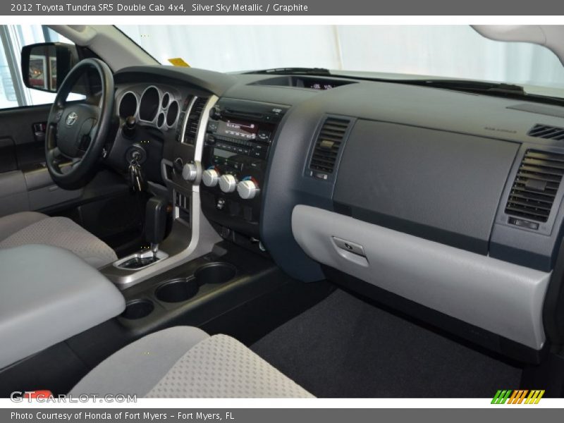 Silver Sky Metallic / Graphite 2012 Toyota Tundra SR5 Double Cab 4x4