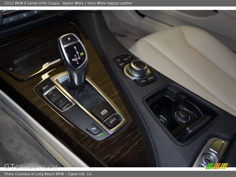 2012 6 Series 640i Coupe 8 Speed Sport Automatic Shifter