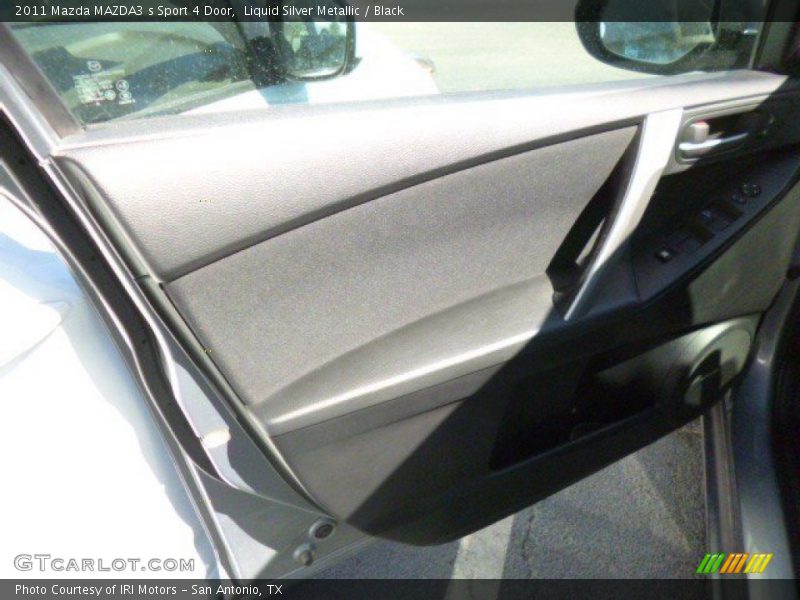 Liquid Silver Metallic / Black 2011 Mazda MAZDA3 s Sport 4 Door