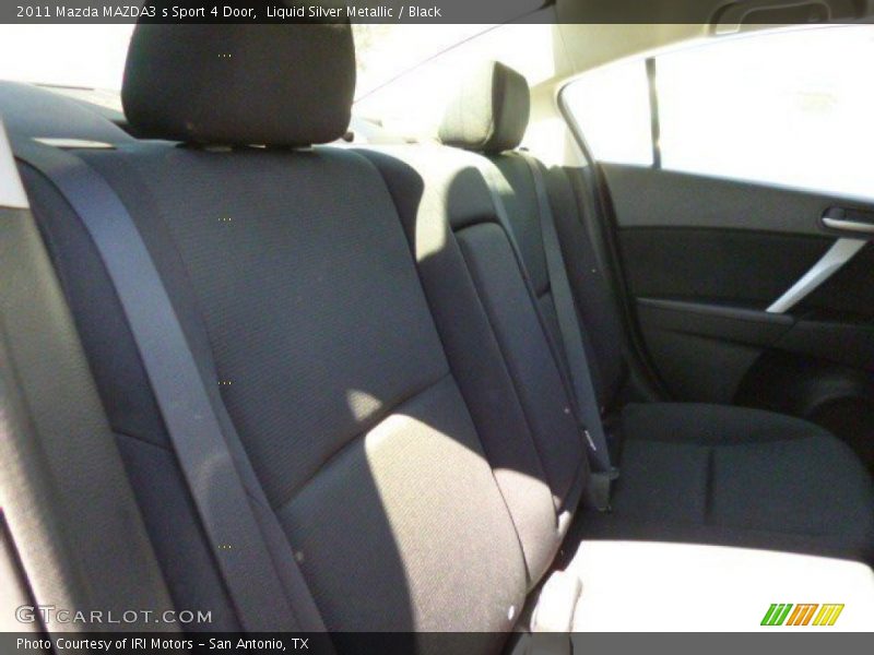 Liquid Silver Metallic / Black 2011 Mazda MAZDA3 s Sport 4 Door