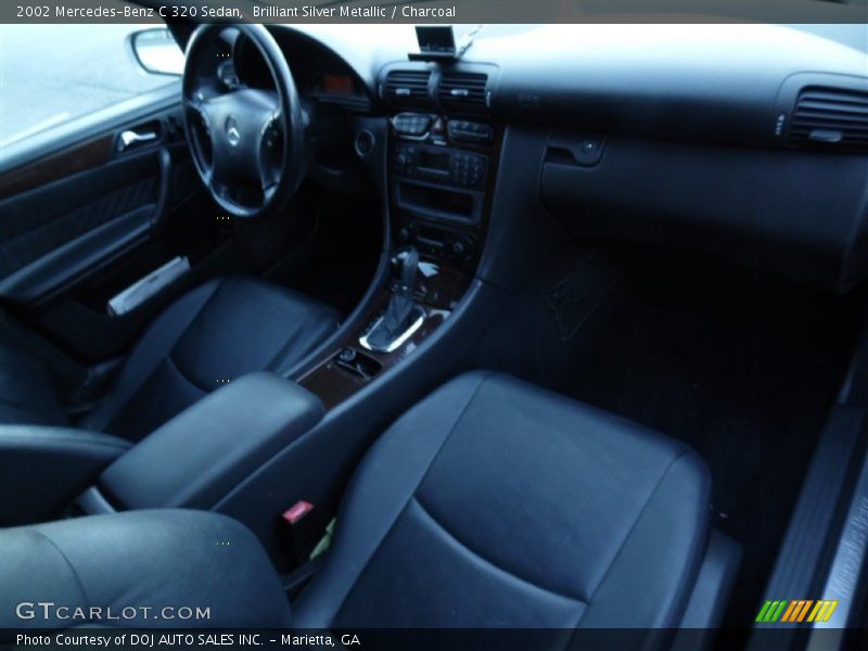 Brilliant Silver Metallic / Charcoal 2002 Mercedes-Benz C 320 Sedan