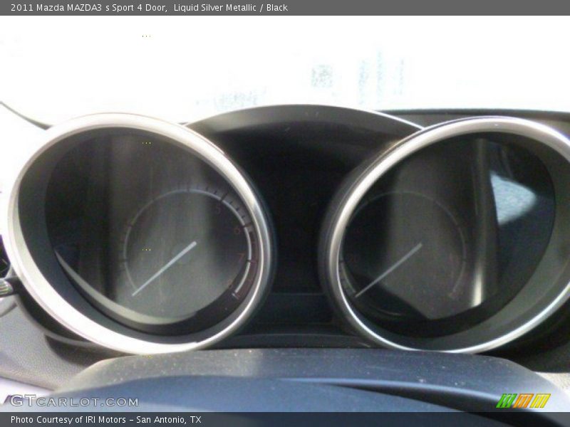 Liquid Silver Metallic / Black 2011 Mazda MAZDA3 s Sport 4 Door