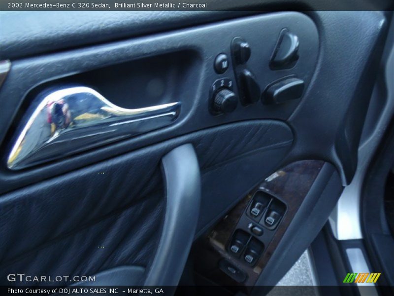 Brilliant Silver Metallic / Charcoal 2002 Mercedes-Benz C 320 Sedan